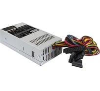 Блок питания ExeGate 400W, F400AS Flex ATX, for ITX case, APFC, КПД 80% 80 PLUS, 4cm fan, 24pin, 4+4pin, PCI-E, 3xSATA, 2xIDE 292233