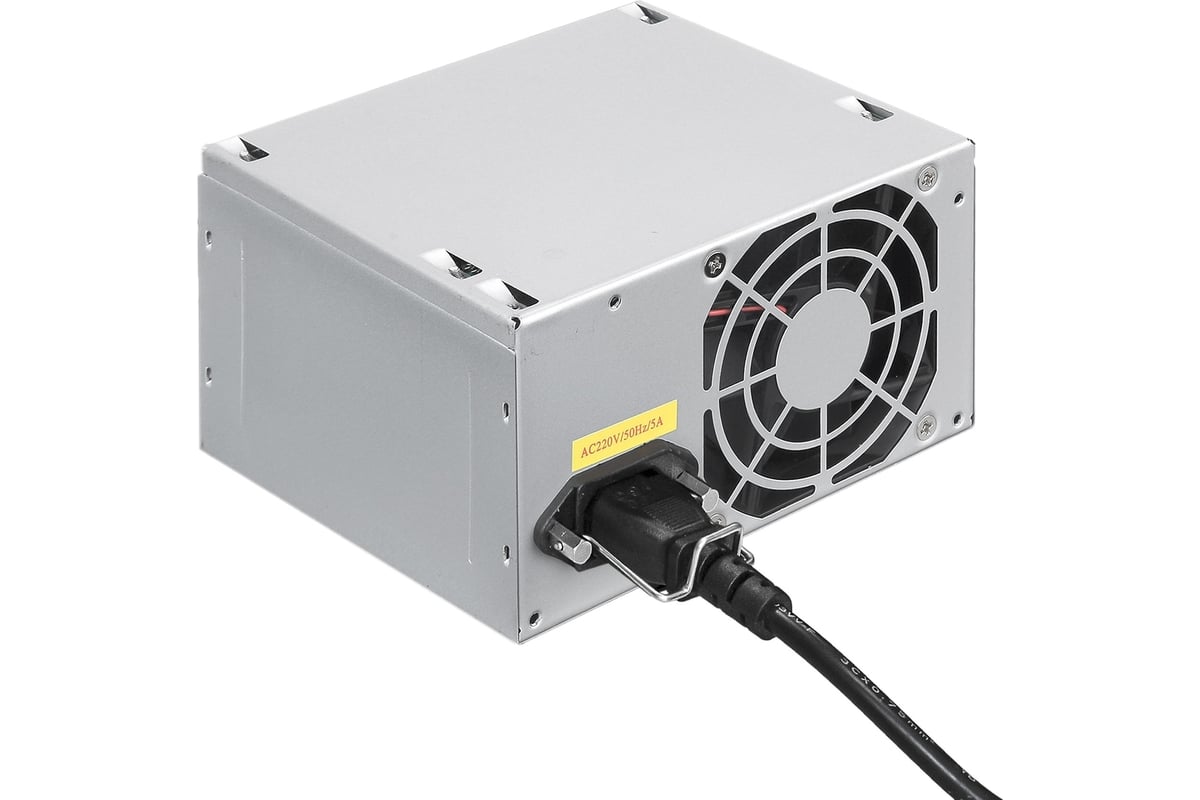Блок питания ExeGate 450W, AA450 ATX, SC, 8cm fan, 24pin, 4pin, 2xSATA ...