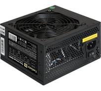 Блок питания ExeGate 500W 500NPX ATX, 12cm fan, 24pin, 2x4+4pin, 2xPCI-E, 5xSATA, 3xIDE, black 224734