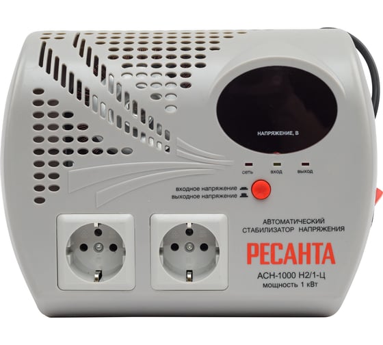 Стабилизатор напряжения Ресанта АСН 1000 Н2/1-Ц 63/6/13