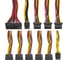 Блок питания ExeGate 350W 350PPE ATX, APFC, SC, КПД 80% 80 PLUS, 12cm fan, 24pin, 4+4pin, PCI-E, 5xSATA, 3xIDE, black, кабель 220V с защитой от выдергивания 2780 278033 4