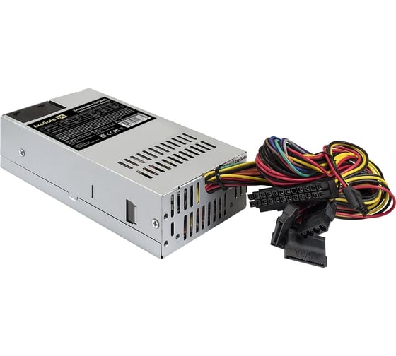 Блок питания ExeGate 300W F300S Flex ATX, for ITX case, 4cm fan, 24pin, 4+4pin, 3xSATA, 2xIDE 288876