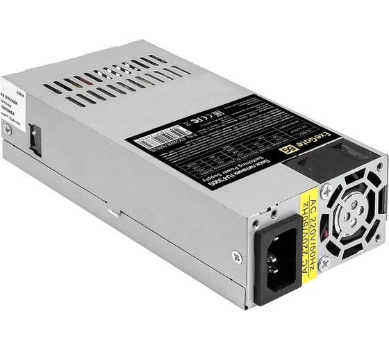Блок питания ExeGate 300W F300S Flex ATX, for ITX case, 4cm fan, 24pin, 4+4pin, 3xSATA, 2xIDE 288876