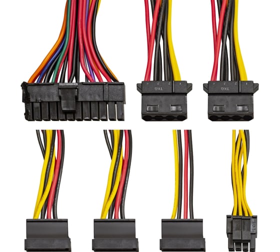 Блок питания ExeGate 350W UN350 ATX, PC, 12cm fan, 24pin, 4+4pin, 3xSATA, 2xIDE, кабель 220V в комплекте 284672