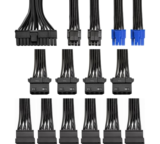 Серверный БП ExeGate 1000W ServerPRO-2U-1000ADS 2U, APFC, КПД 87% 80 PLUS Silver, 6cm ball bearing fan, 24pin, 2x4+4pin, 2xPCI-E, 6xSATA, 4xIDE 292188