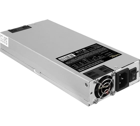 Серверный БП ExeGate 1200W ServerPRO-1U-1200ADS 1U, APFC, КПД 85% 80 PLUS Bronze, 2x4cm fans, 24pin, 2x4+4pin, 2xPCI-E, 4xSATA, 3xIDE 292185