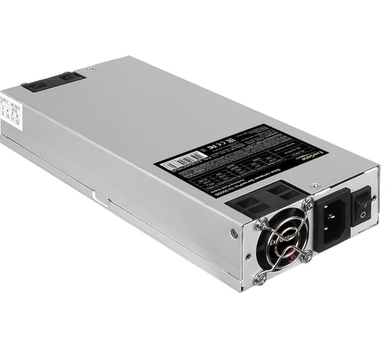 Серверный БП ExeGate 350W ServerPRO-1U-350DS 1U, 2x4cm fans, 24pin, 4+4pin, PCI-E, 3xSATA, 2xIDE 264627 1