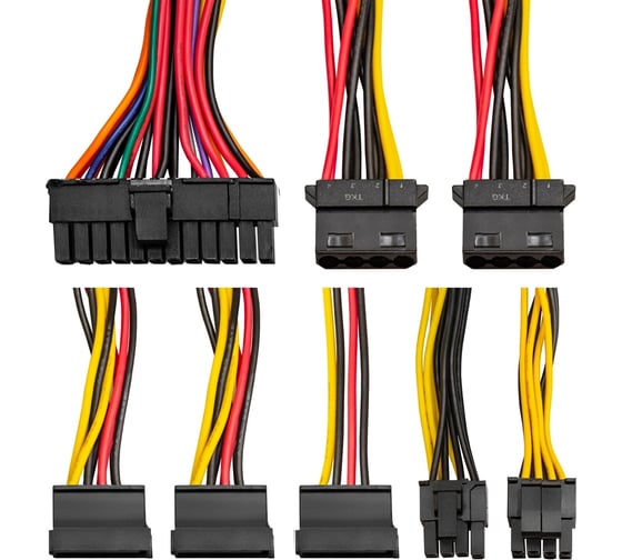 Серверный БП ExeGate 450W ServerPRO-1U-F450AS Flex ATX, APFC, КПД 80% 80 PLUS, 4cm fan, 24pin, 4+4pin, PCI-E, 3xSATA, 2xIDE 292219