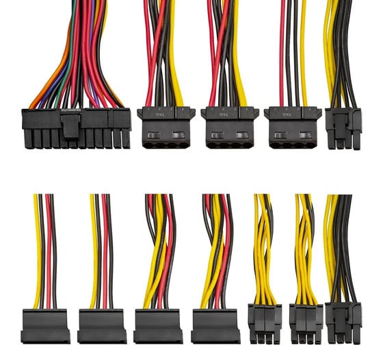 Серверный БП ExeGate 600W ServerPRO-1U-600ADS 1U, APFC, КПД 80% 80 PLUS, 2x4cm fans, 24pin, 2x4+4pin, 2xPCI-E, 4xSATA, 3xIDE 237312