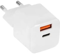Сетевое зарядное устройство TFN nano A+C PD 20W без кабеля white TFN-WCRPD11