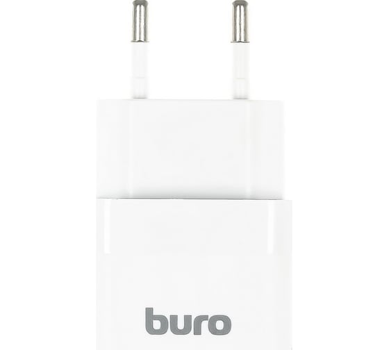 Сетевое зарядное устройство BURO BUWE1 10.5W 2.1A 2xUSB универсальное белый (BUWE10S200WH) 1656926