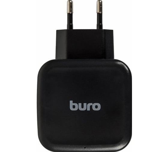 Сетевое зарядное устройство BURO TJ-286B Smart 25W 5A 4xUSB универсальное черный (TJ-286B) 477682