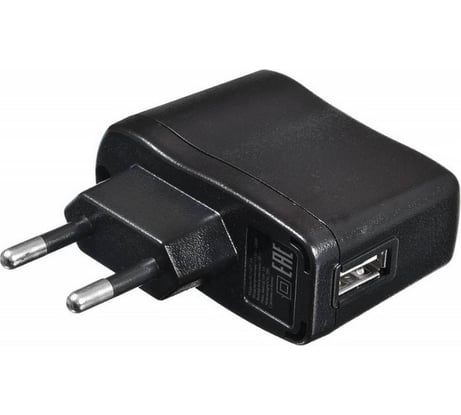 Сетевое зарядное устройство BURO XCJ-021-1A 5W 1A USB универсальное черный 373521