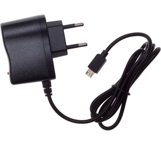 Сетевое зарядное устройство BURO XCJ-021-EM-1A 5W 1A универсальное черный 487659
