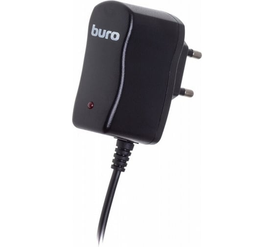 Сетевое зарядное устройство BURO XCJ-021-EM-1A 5W 1A универсальное черный 487659