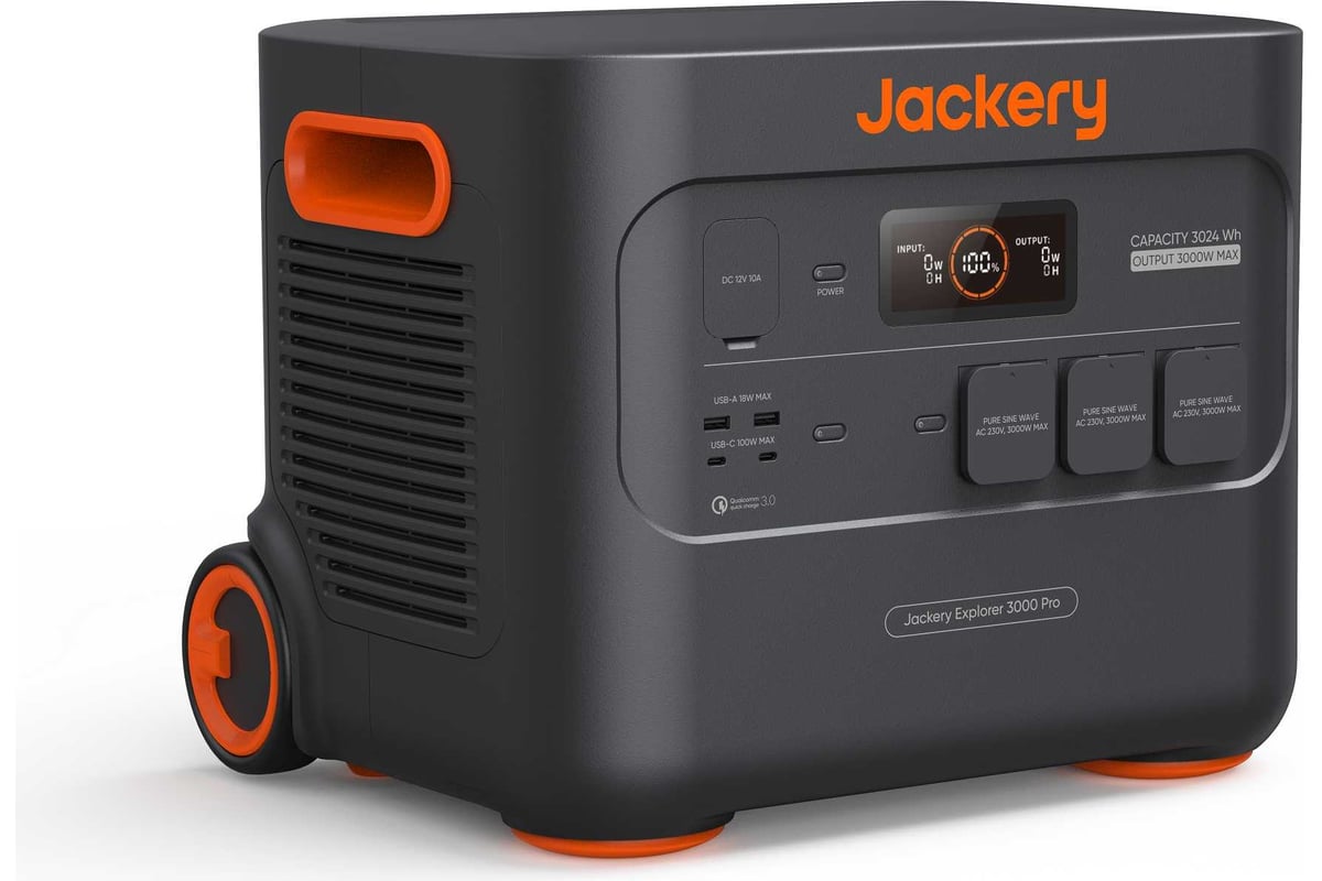 Портативный аккумулятор Jackery Explorer 3000 Pro EU 70-3000-EUOR01