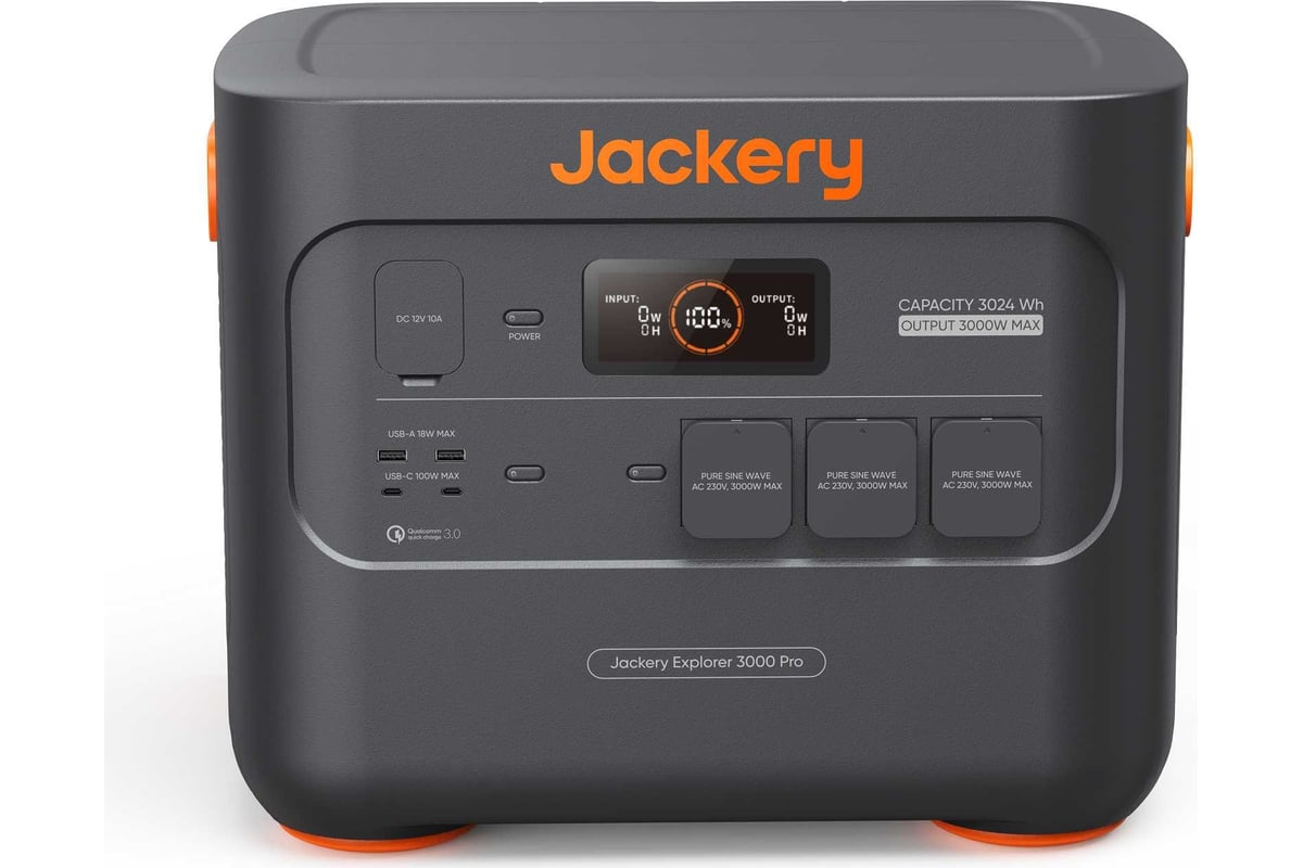 Портативный аккумулятор Jackery Explorer 3000 Pro EU 70-3000-EUOR01