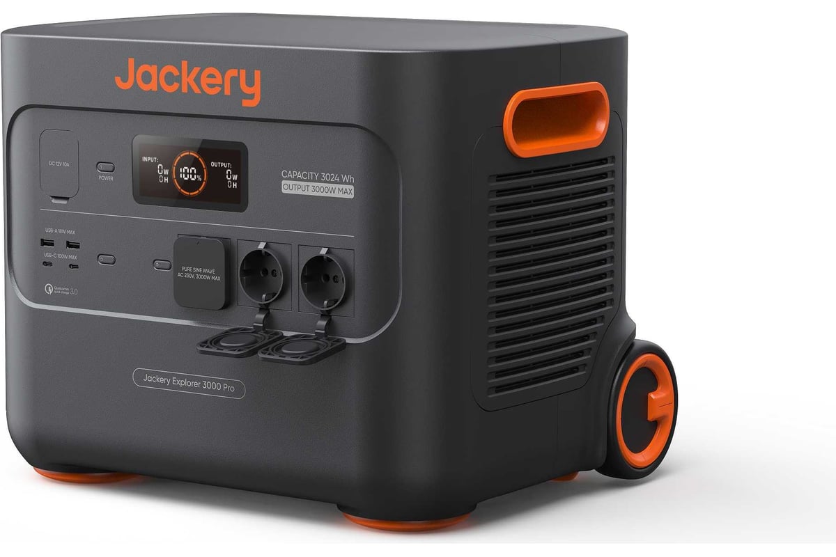 Портативный аккумулятор Jackery Explorer 3000 Pro EU 70-3000-EUOR01