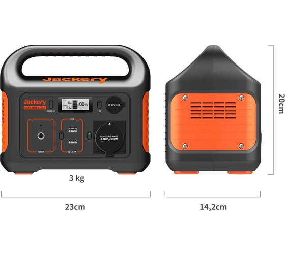 Портативный аккумулятор Jackery Explorer 240 EU 70-0240-EUO001