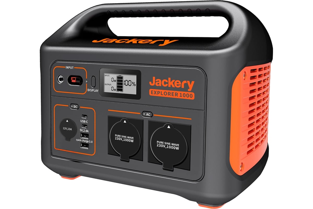 Портативный аккумулятор Jackery Explorer 1000 EU 70-1000-EUO001