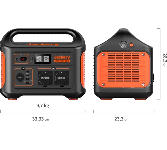 Портативный аккумулятор Jackery Explorer 1000 EU 70-1000-EUO001