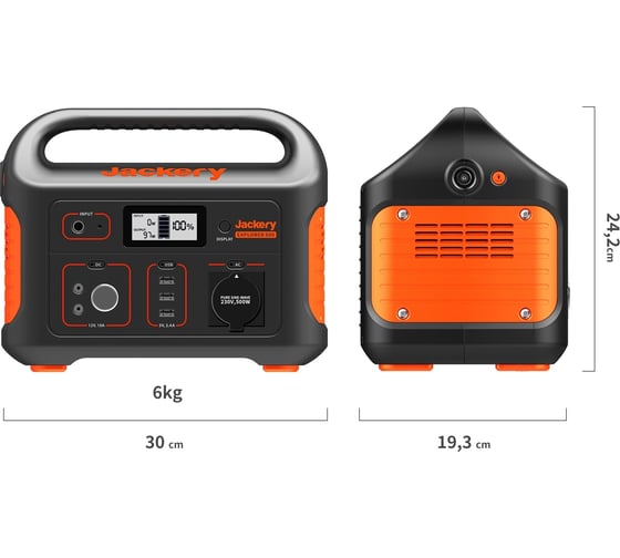 Портативный аккумулятор Jackery Explorer 500 EU 70-0500-EUO001