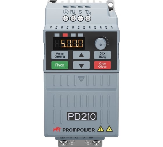 Преобразователь частоты Prompower PD210-AB007B, 230В, 4А, 0.75кВт PD210AB007B