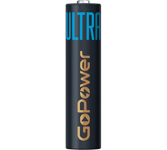 Батарейка GoPower ULTRA LR03 AAA BL4 Alkaline 1.5V 00-00026396
