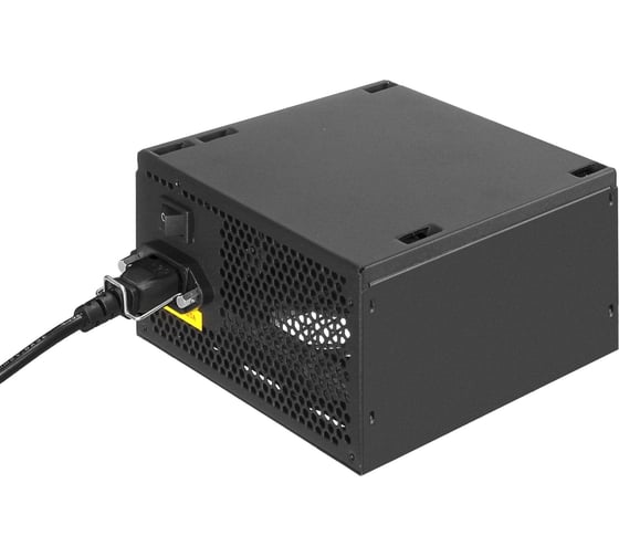 Блок питания ExeGate 650W 650PPE ATX, APFC, PC, КПД 80% 80 PLUS, 12cm fan, 24pin, 2x4+4pin, 2xPCI-E, 5xSATA, 3xIDE, black, кабель 220V в комплекте 284724
