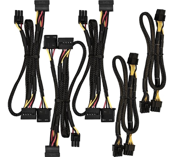 Блок питания ExeGate 800W Gaming Standard 800PGS ATX, APFC, КПД 80% 80 PLUS, 14cm fan, 24pin, 2x4+4pin, 6xPCI-E, 8xSATA, 4xIDE, Cable Management, black, RTL 2859 285974