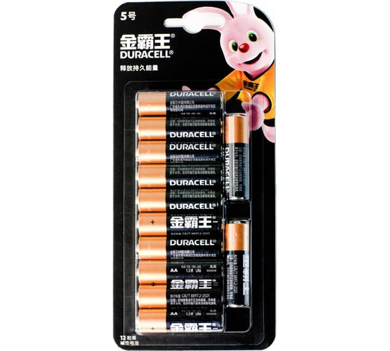 Батарейка Duracell AA 12 шт/упаковка НФ-00007718
