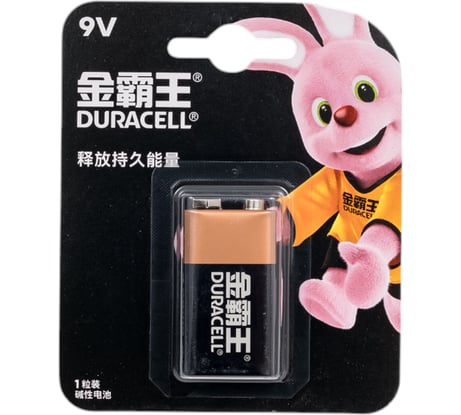 Батарейка Duracell 9 Вольт 1 шт/упаковка НФ-00007713