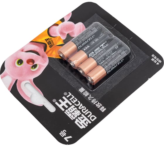 Батарейка Duracell AAA 4 шт/упаковка НФ-00007715