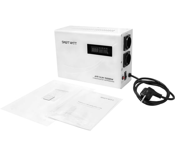 Стабилизатор напряжения SmartWatt AVR SLIM 1500RW X624041463