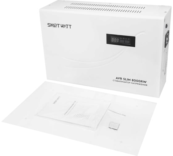 Стабилизатор напряжения SmartWatt AVR SLIM 8000RW X678036463