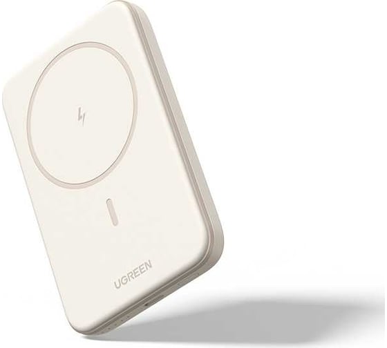 Внешний аккумулятор Ugreen магнитный PB561 (25208) 10000mAh Magnetic Wireless Power Bank. Цвет: белый 25208_