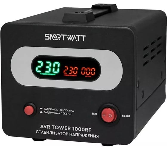 Стабилизатор напряжения SmartWatt AVR TOWER 1000RF X692019463 1