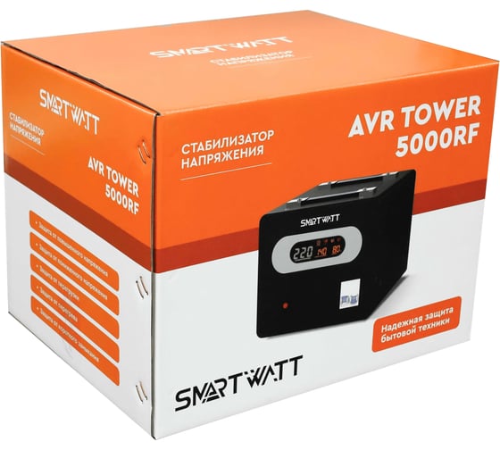 Стабилизатор напряжения SmartWatt AVR TOWER 5000RF X764023463