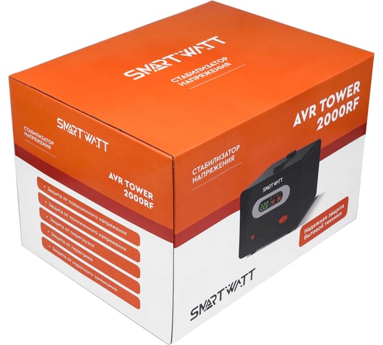 Стабилизатор напряжения SmartWatt AVR TOWER 2000RF X742026463