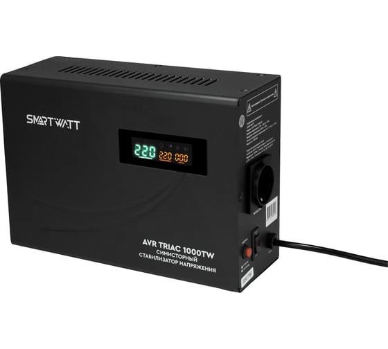 Стабилизатор напряжения SmartWatt AVR TRIAC 1000TW X920014463