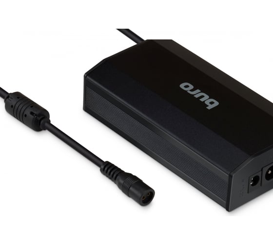 Блок питания BURO BUM-0031T65 ручной 65W 12V-24V 11-connectors 3.2A 1xUSB 0.6A, от бытовой электросети 825355