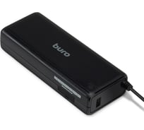 Блок питания BURO BUM-1129М120 ручной 120W 12V-20V 11-connectors 1xUSB 2A, от бытовой электросети 825358