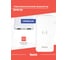 Мобильный аккумулятор BURO BPW10E 10000mAh, 2A, беспроводная зарядка, белый (BPW10E10PWT) 1454216 4