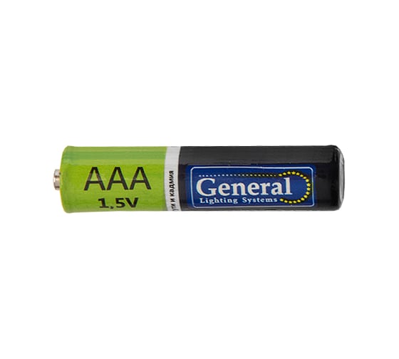 Солевая батарейка General Lighting Systems GBAT-R03 AAA 24/1200 800552