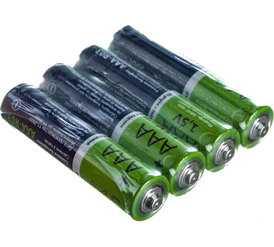 Солевая батарейка General Lighting Systems GBAT-R03 AAA 24/1200 800552