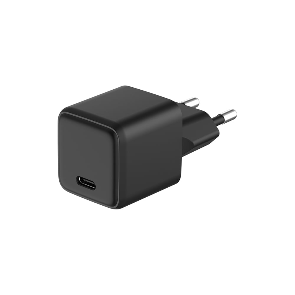 Сетевое зарядное устройство с портом REXANT USB-C, черный, 20Вт, GaN  18-2201 - выгодная цена, отзывы, характеристики, фото - купить в Москве и РФ