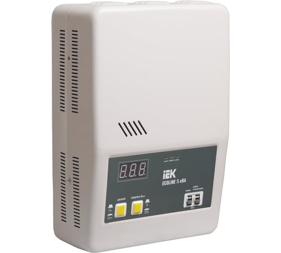Стабилизатор напряжения IEK Ecoline 5 кВА настенный IVS27-1-05000