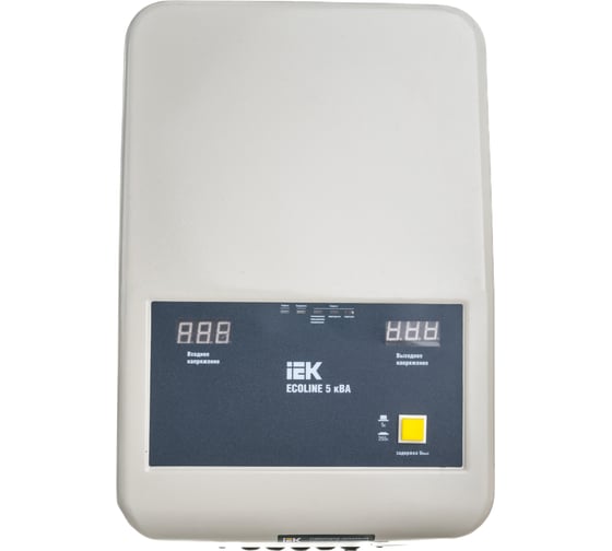 Стабилизатор напряжения IEK Ecoline 5 кВА настенный IVS27-1-05000