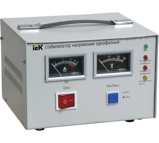 Стабилизатор напряжения IEK СНИ1-2 кВА однофазный восстановленный IVS10-1-02000R 1