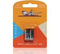 Батарейка Airline LR1/910A, щелочная, 2 шт. LR1-02